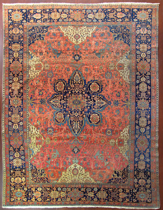 A Mohtasham Kashan Carpet