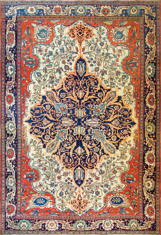 A Sarouk Feraghan Carpet