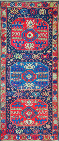 A Kazak Long Rug