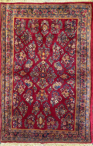 Antique Persian  Sarouk Rug
