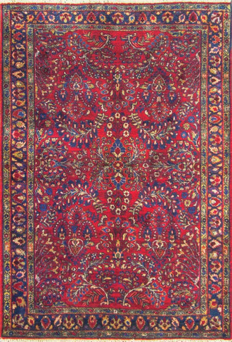 Classic Persian Sarouk Rug