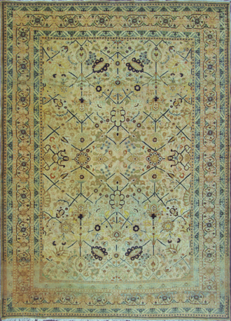 A Tabriz Hajji Jalili Carpet