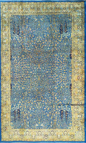 Antique Indo Agra Carpet, The Forest