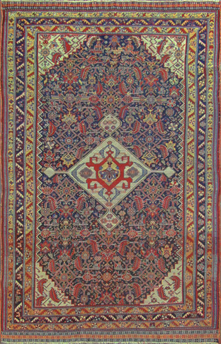 Antique Persian Qashqai Rug