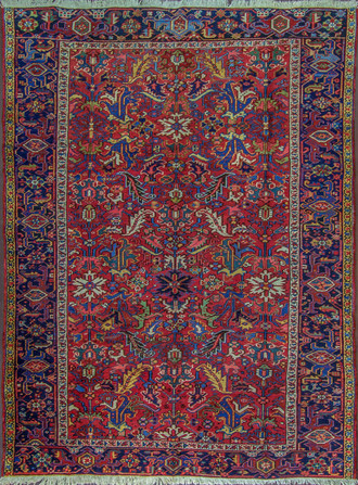 A Heriz Carpet