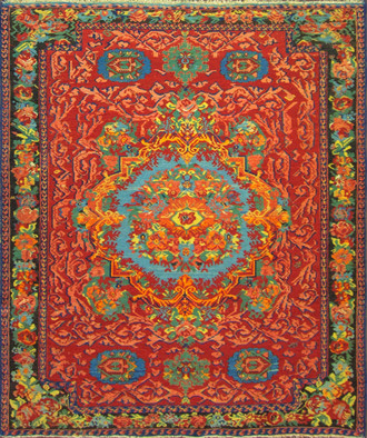 Antique Karabagh/Caucasian Soumak/kilim Rug