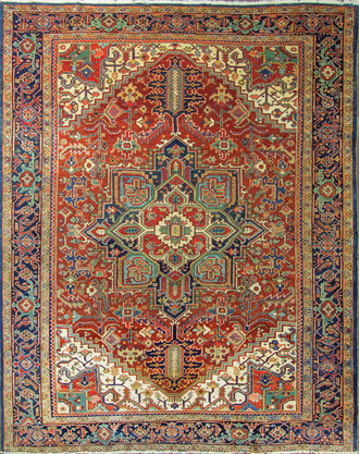 Beautiful Persian Heriz, c1920's