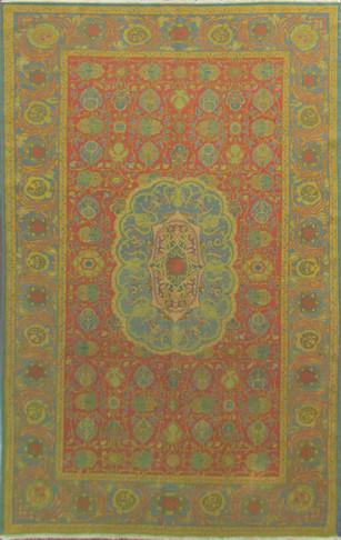 Antique Israeli Bezalel Carpet