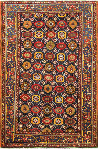 Antique Persian Bakhtiari Rug