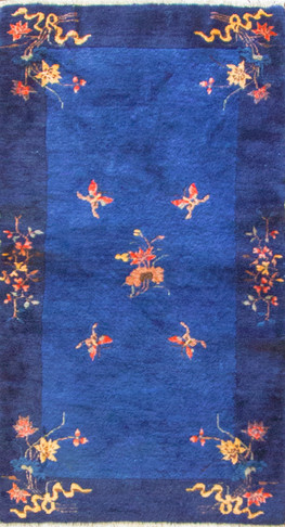 Antique Art Deco/ Peking Chinese Rug