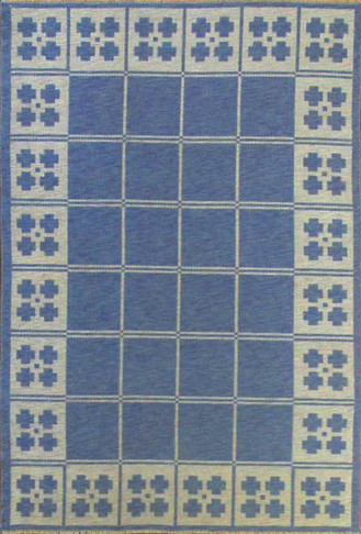 Double Sided Swedish Kilim Rug
