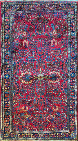 Antique Persian Sarouk Rug