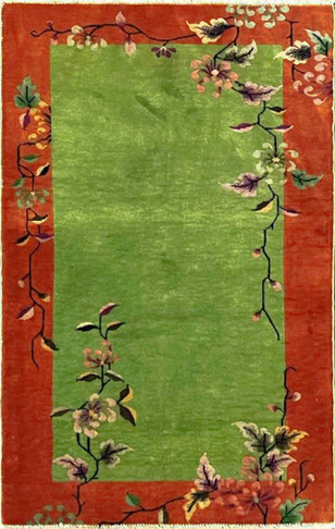 Antique Art Deco Chinese Rug