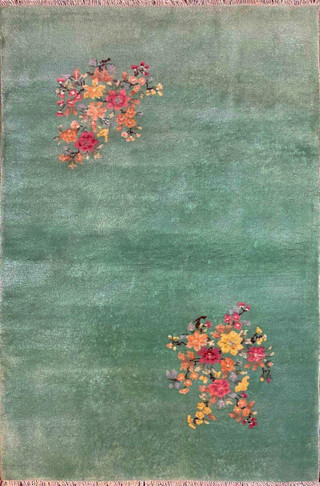 Antique Art Deco Chinese Rug