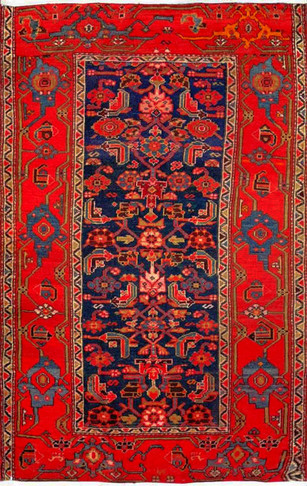 Antique Persian Malayer Rug