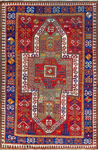 Antique Kazak/Caucasian Rug/Sewan Kazak 