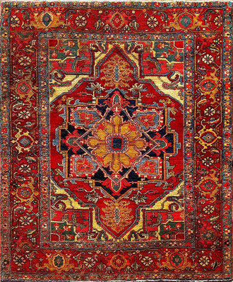 Antique Persian Heriz/Serapi c-1900's