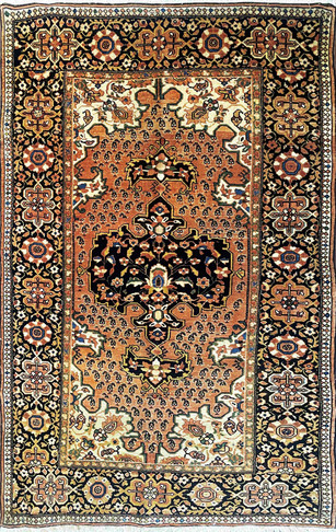 Antique Persian Feraghan Sarouk Rug