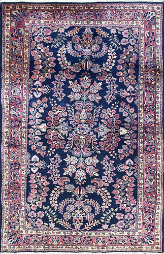 Antique Persian Mohajeran Sarouk Rug image 1