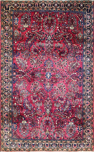 Antique Persian Sarouk Rug image 1