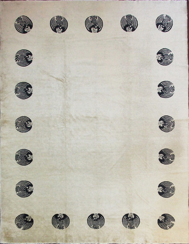 Antique Peking Chinese/Art Deco Carpet image 1