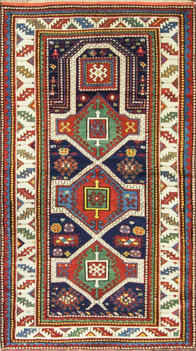 A Kazak Prayer Rug image 1