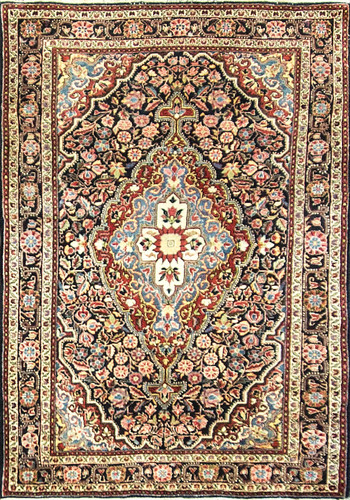 Antique Persian Sarouk Rug, image 1