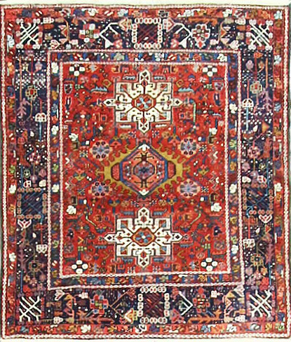 Antique Persian Karaja Rug image 1