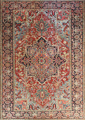 Antique Persian Heriz/Serapi Carpet image 1