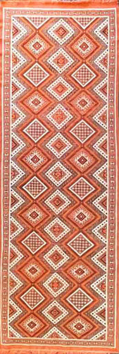 Vintage Handmade Tribal Moroccan Runner image 1