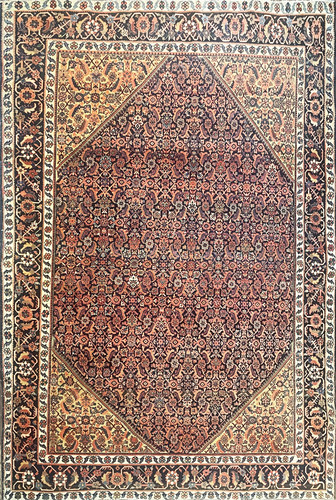 Antique Persian Feraghan Rug image 1