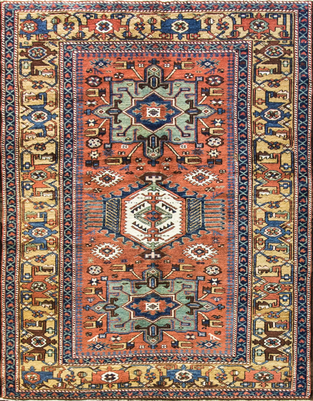 Small Karaja Persian Rug