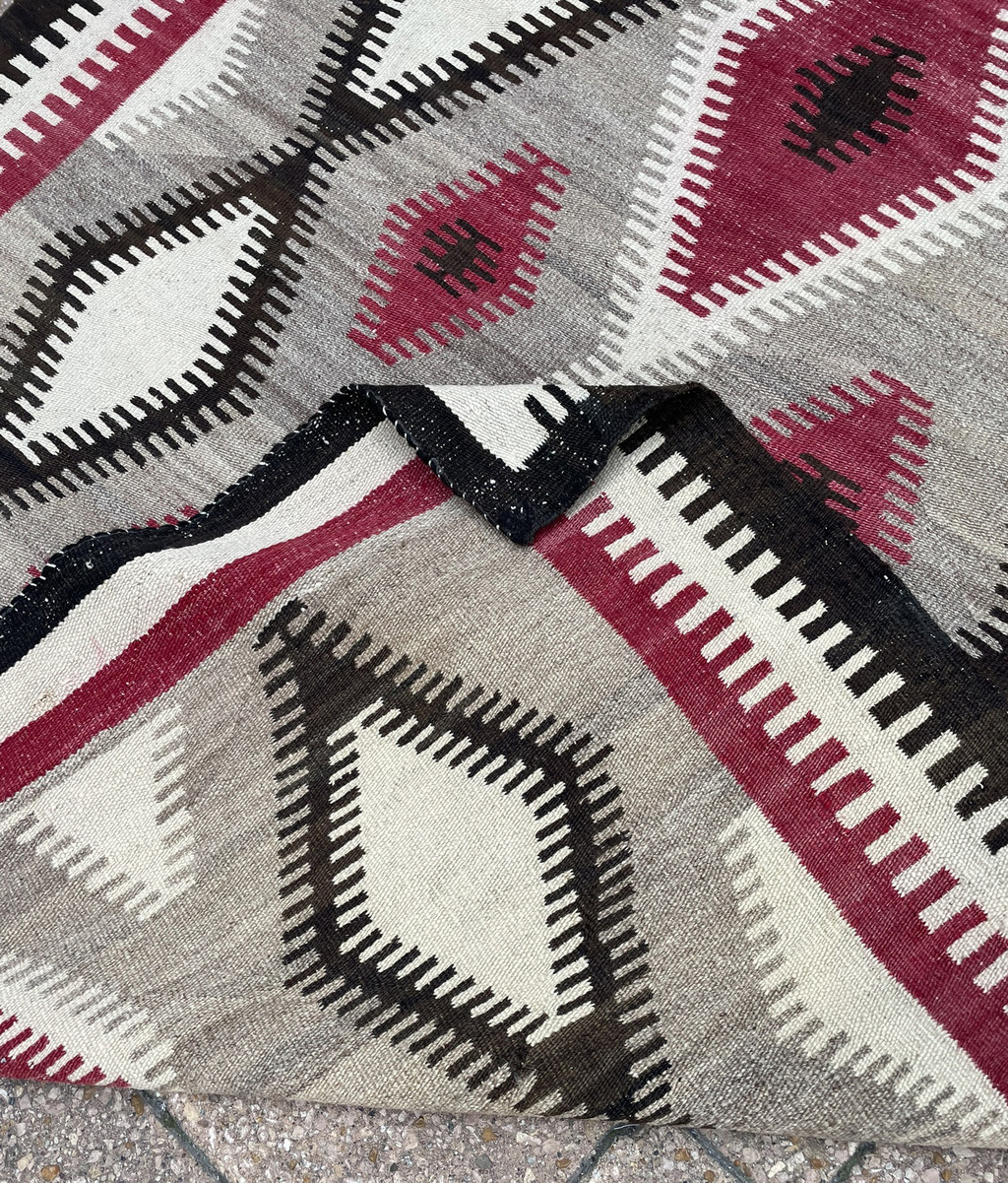 Antique Navajo Rug, Dimond Design | Eli Peer Oriental Rugs | Antique ...